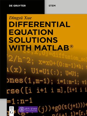 cover image of Differential Equation Solutions with MATLAB&#174;